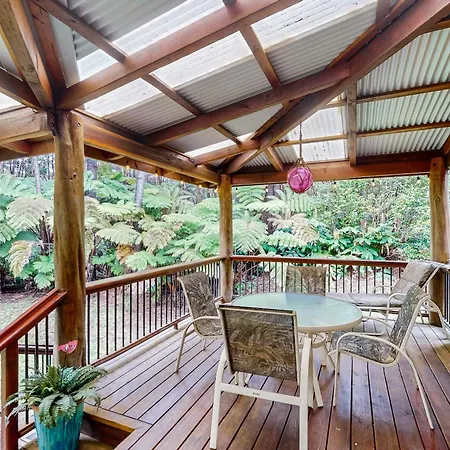 Hale Hapu'U Villa Volcano Exterior photo