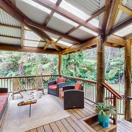 Hale Hapu'U Villa Volcano Exterior photo